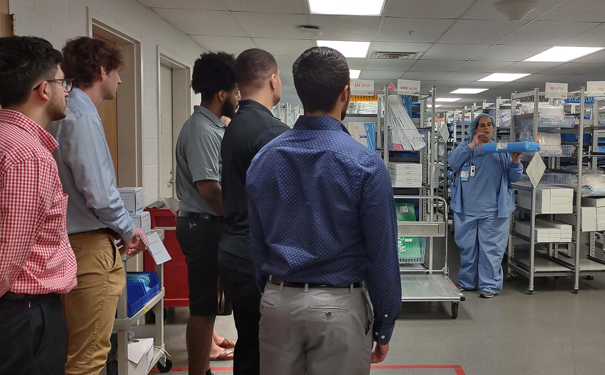 BW Healthcare MBA students tour Southwest General Hospital